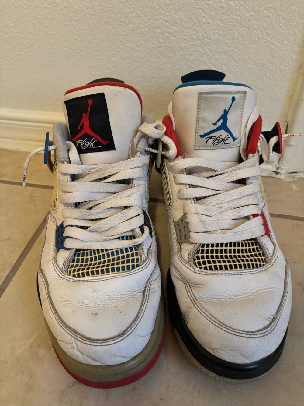 Rare jordan 4 “what the” colorway size 11.5